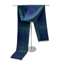 Multi check men scarf